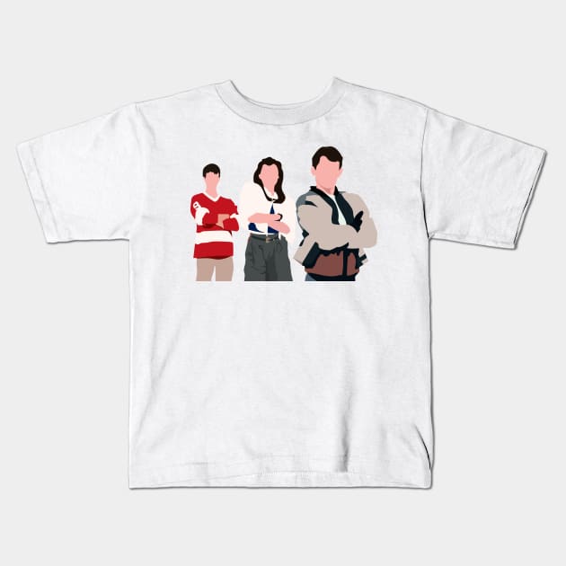 Ferris, Sloane, and Cam Kids T-Shirt by ShayliKipnis